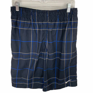 NIKE Plaid Men's Swim Shorts Size M